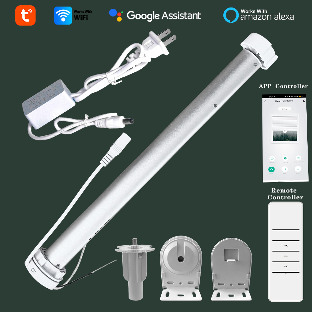Home Automation Technology - Tuya WiFi Mini Motorized Roller Blind