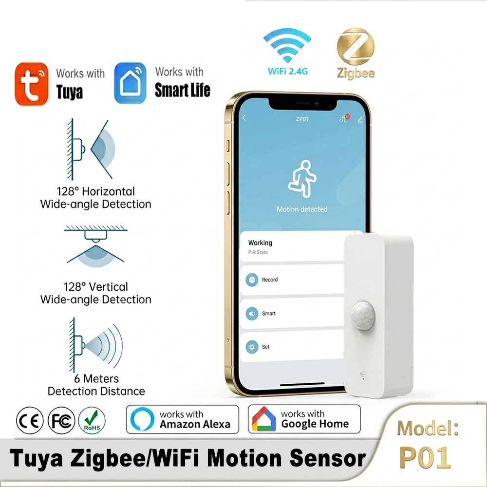 Home Automation Technology - Sensor Gerak PIR Cerdas WiFi Zigbee