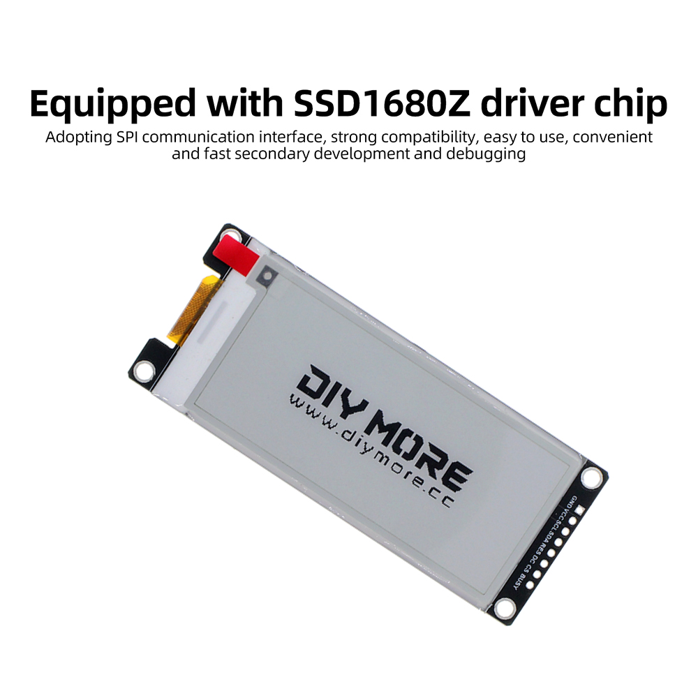 2,9'' Layar Hitam Putih Merah  - Display Epaper 2.9 ulasan dan harga