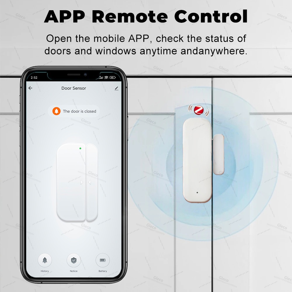 Sensor Pintu Jendela Zigbee De - Home Automation Technology ulasan dan harga