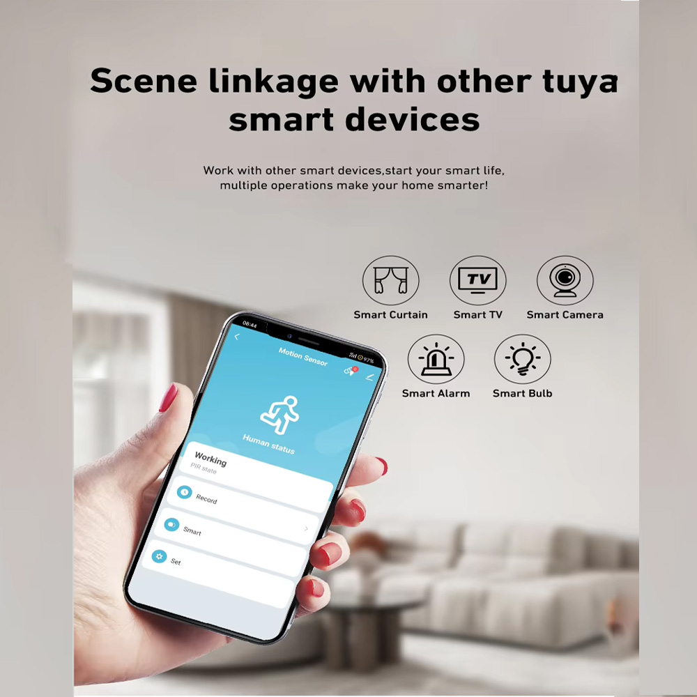 Sensor Gerak PIR Cerdas WiFi Z - Home Automation Technology ulasan dan harga